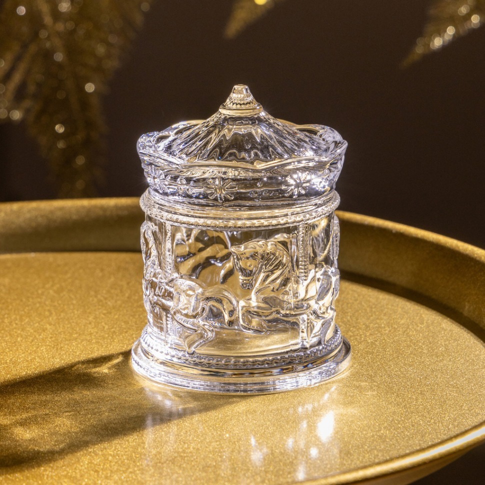 Фото Емкость для хранения карусель, 9*11,5 см Lefard (355-419) - интернет-магазин МегаТерем в Москве