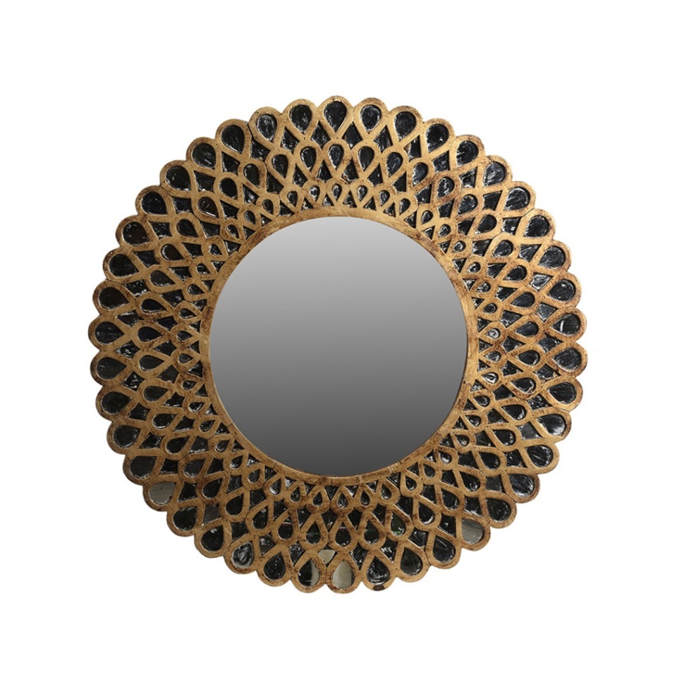 Фото Зеркало PR45415, 88, Искусственный композит, Metal, ROOMERS FURNITURE - интернет-магазин МегаТерем в Москве