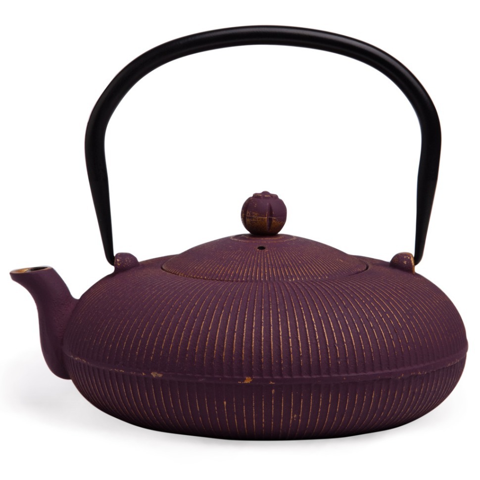 Фото Заварочный чайник чугунный с эмалированным покрытием внутри 1200 мл Lefard (734-1012) - интернет-магазин МегаТерем в Москве