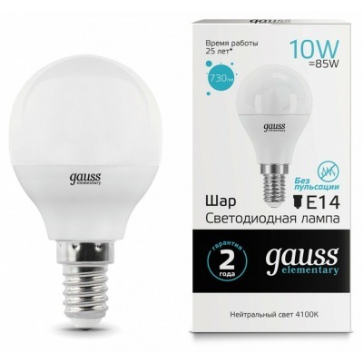 Лампа светодиодная Gauss 53...