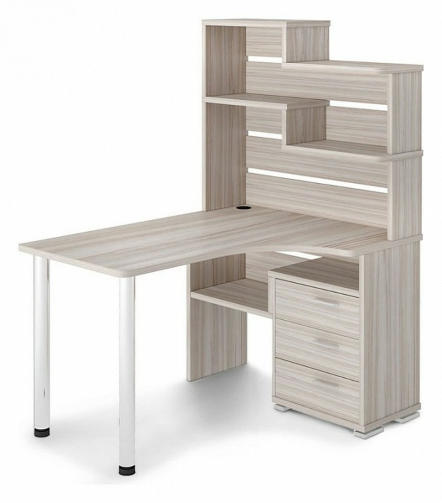 Фото Стол компьютерный Домино СР-132-130 MER_SR-132_K-PRAV - интернет-магазин МегаТерем в Москве