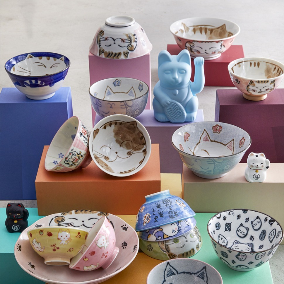 Фото Чаша 16125, 18,2 см, фарфор, blue/white, TOKYO DESIGN - интернет-магазин МегаТерем в Москве