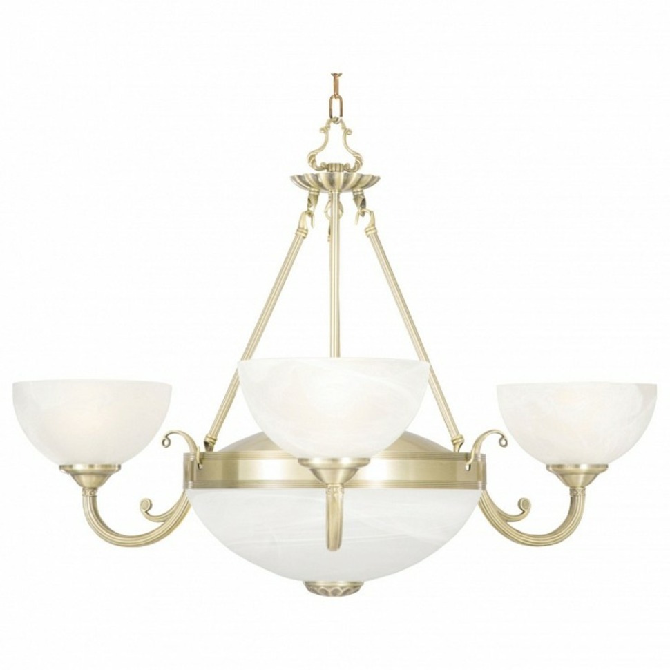 Фото Подвесная люстра Arte Lamp Windsor A3777LM-3-2AB AR_A3777LM-3-2AB - интернет-магазин МегаТерем в Москве