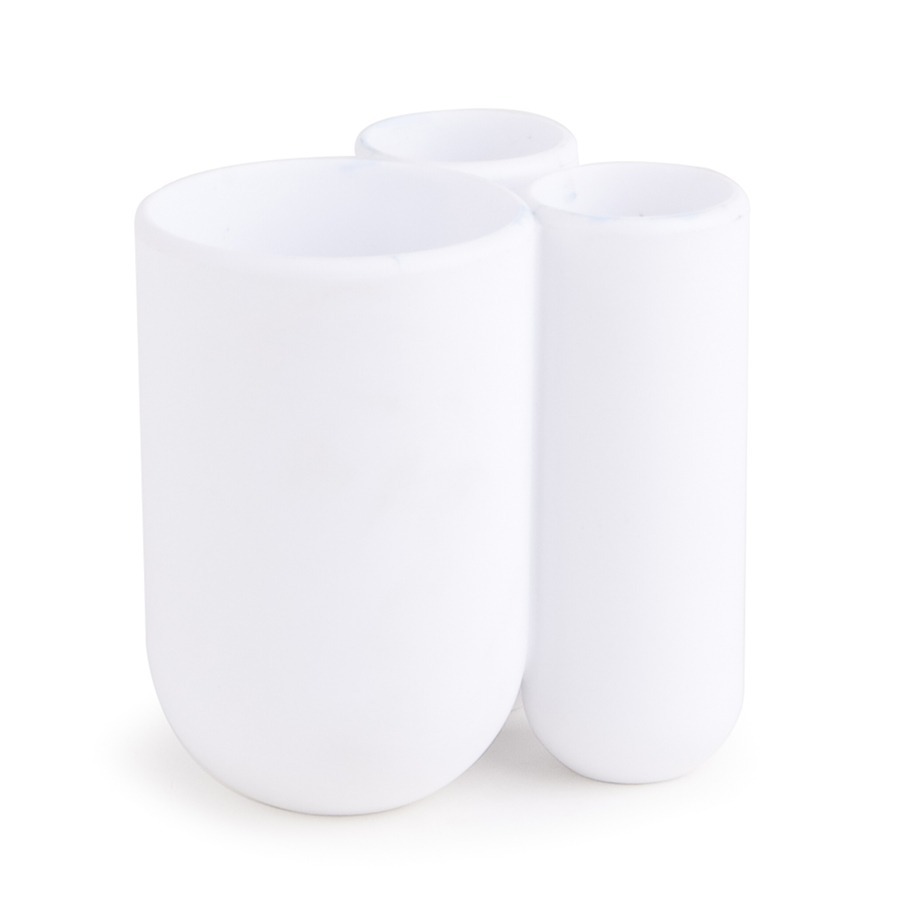 Фото Стакан для зубных щеток touch, белый (41401) - интернет-магазин МегаТерем в Москве