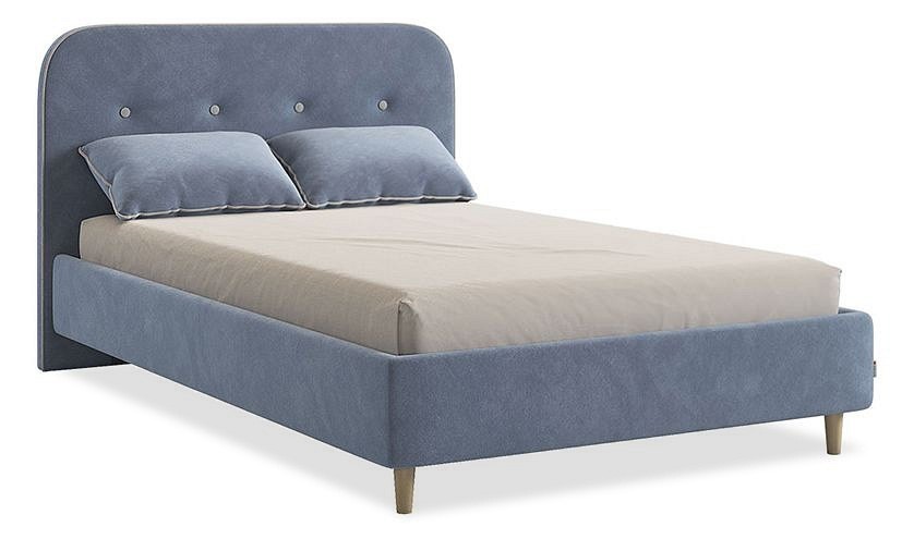 Фото Кровать полутораспальная Лео 2000x1200 мм MBS_KM1-2-19-2347 - интернет-магазин МегаТерем в Москве