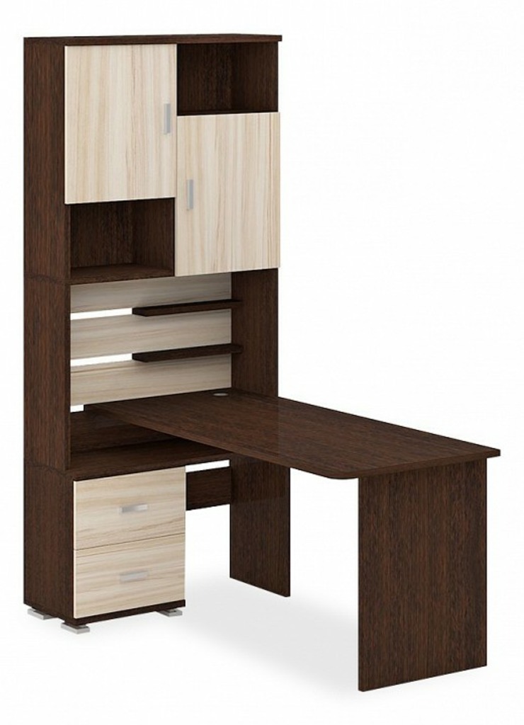 Фото Стол компьютерный Домино СР-720/160 MER_SR-720-160-VKV-LEV - интернет-магазин МегаТерем в Москве