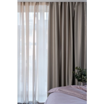 Тюль Ницца бежевый, 275*320...