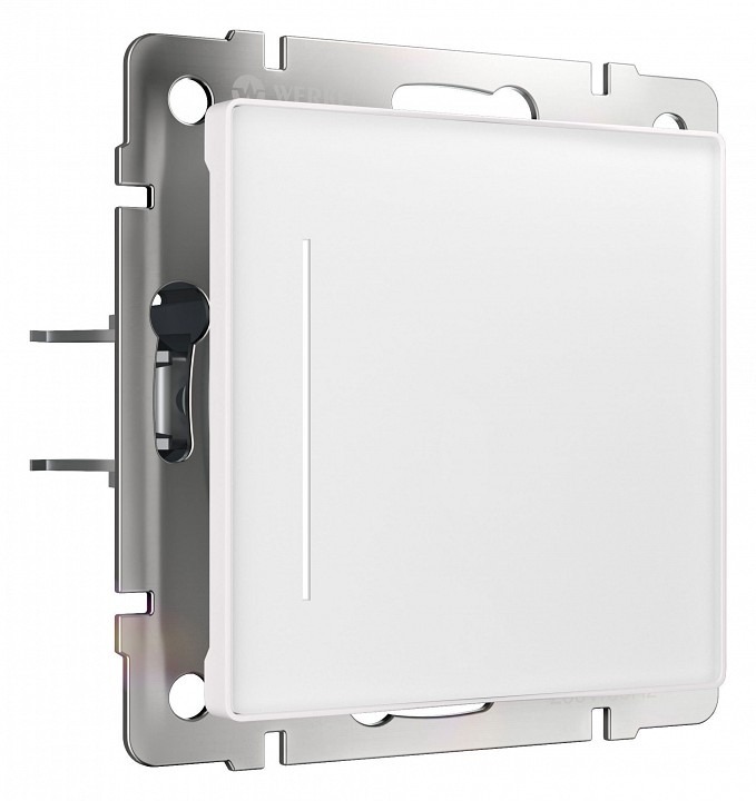 Фото Выключатель сенсорый одноклавишный с подсветкой, без рамки Werkel белый W4512001 WRK_a063597 - интернет-магазин МегаТерем в Москве
