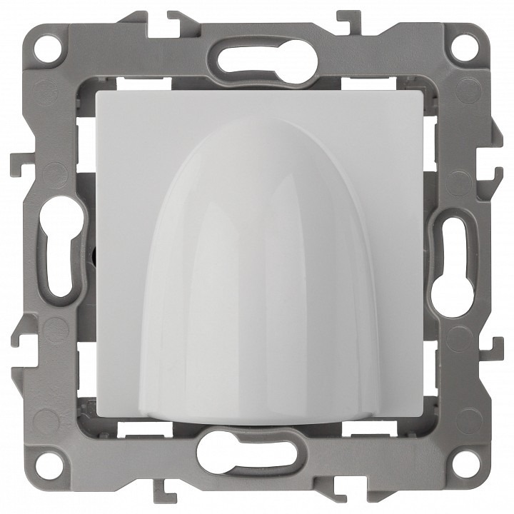 Фото Розетка для вывод кабеля без рамки Эра Эра 12 12-6003-01 ER_B0043150 - интернет-магазин МегаТерем в Москве