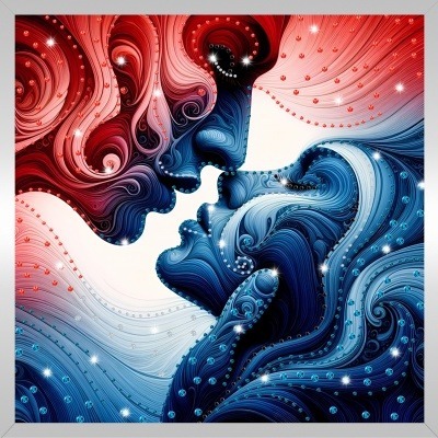 Картина Параллели вечности с кристаллами Swarovski (3150) Фото Картина Параллели вечности с кристаллами Swarovski (3150) - интернет-магазин МегаТерем в Москве