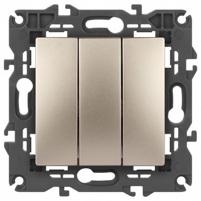 Выключатель трехклавишный б...