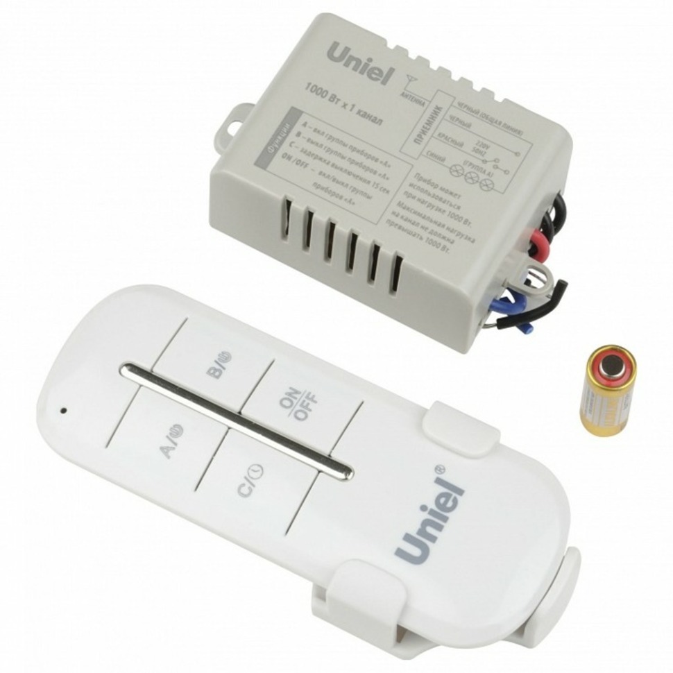 Фото Контроллер с пультом ДУ Uniel UCH-P005 UL-00003632 UL_UL-00003632 - интернет-магазин МегаТерем в Москве