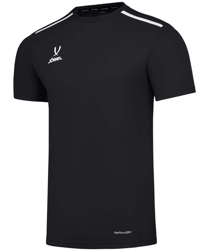 Фото Футболка тренировочная JÖGEL DIVISION Training Tee, черный (2105772) - интернет-магазин МегаТерем в Москве