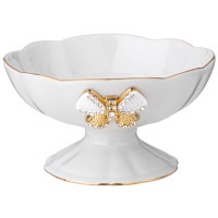 Ваза на ножке lefard "venezia" 13*7 см (кор-24шт) (55-3022) 