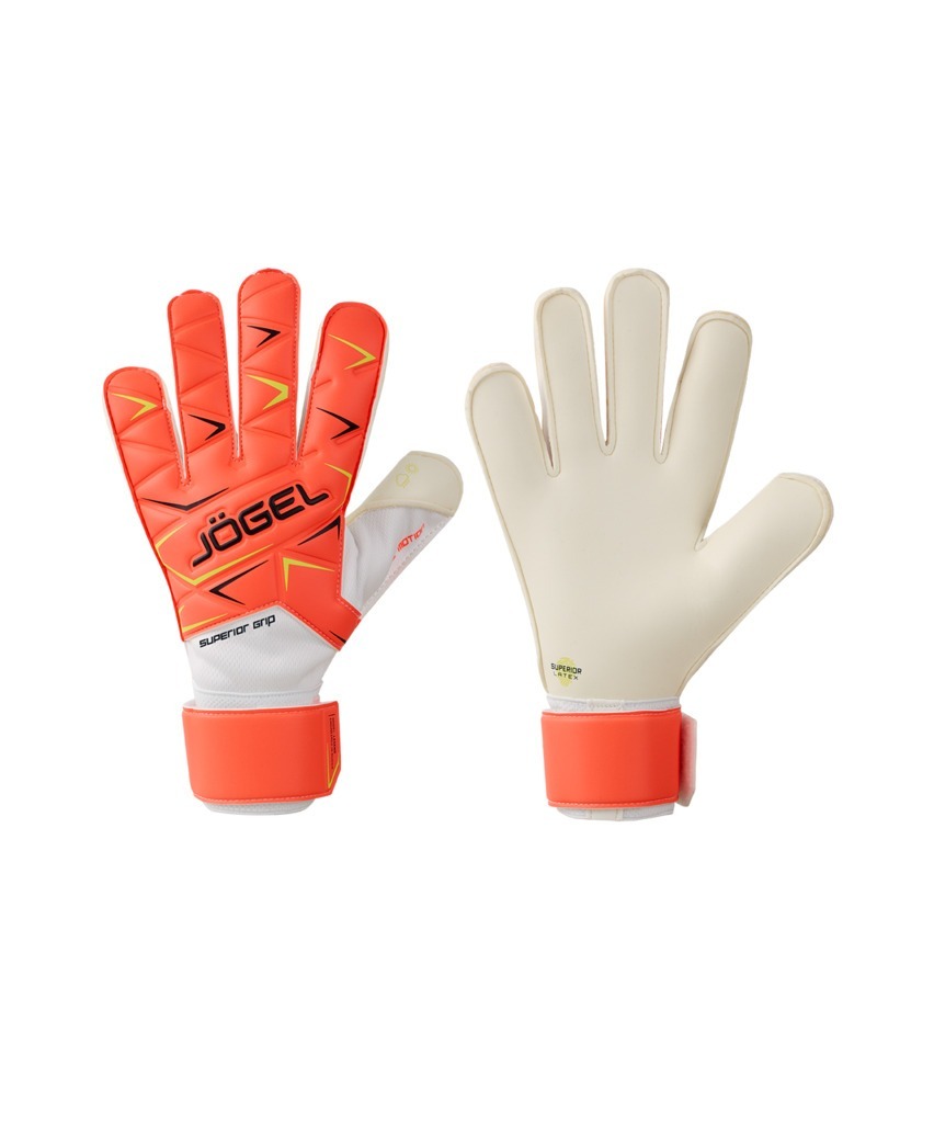 Фото Перчатки вратарские JOGEL Legend SL3 Roll Flat, коралловый (2119283) - интернет-магазин МегаТерем в Москве