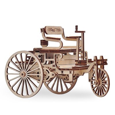 Механический 3D-пазл из дер...