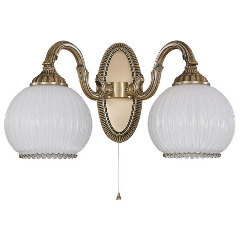 Фото Бра Reccagni Angelo 9200 A 9200/2 RA_A_9200_2 - интернет-магазин МегаТерем в Москве