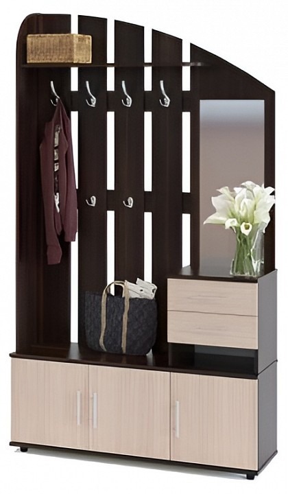 Фото Стенка для прихожей ВШ-2.2 SK_SHOVSH22V5b5 - интернет-магазин МегаТерем в Москве