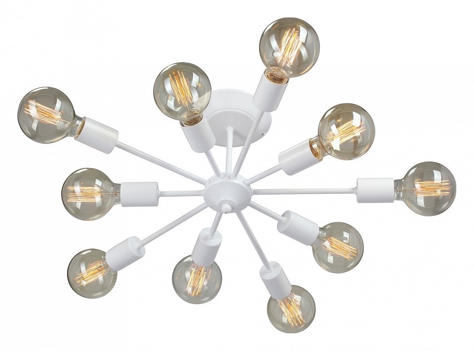 Фото Люстра на штанге Vitaluce V4261 V4261-0/10PL VI_V4261-0_10PL - интернет-магазин МегаТерем в Москве