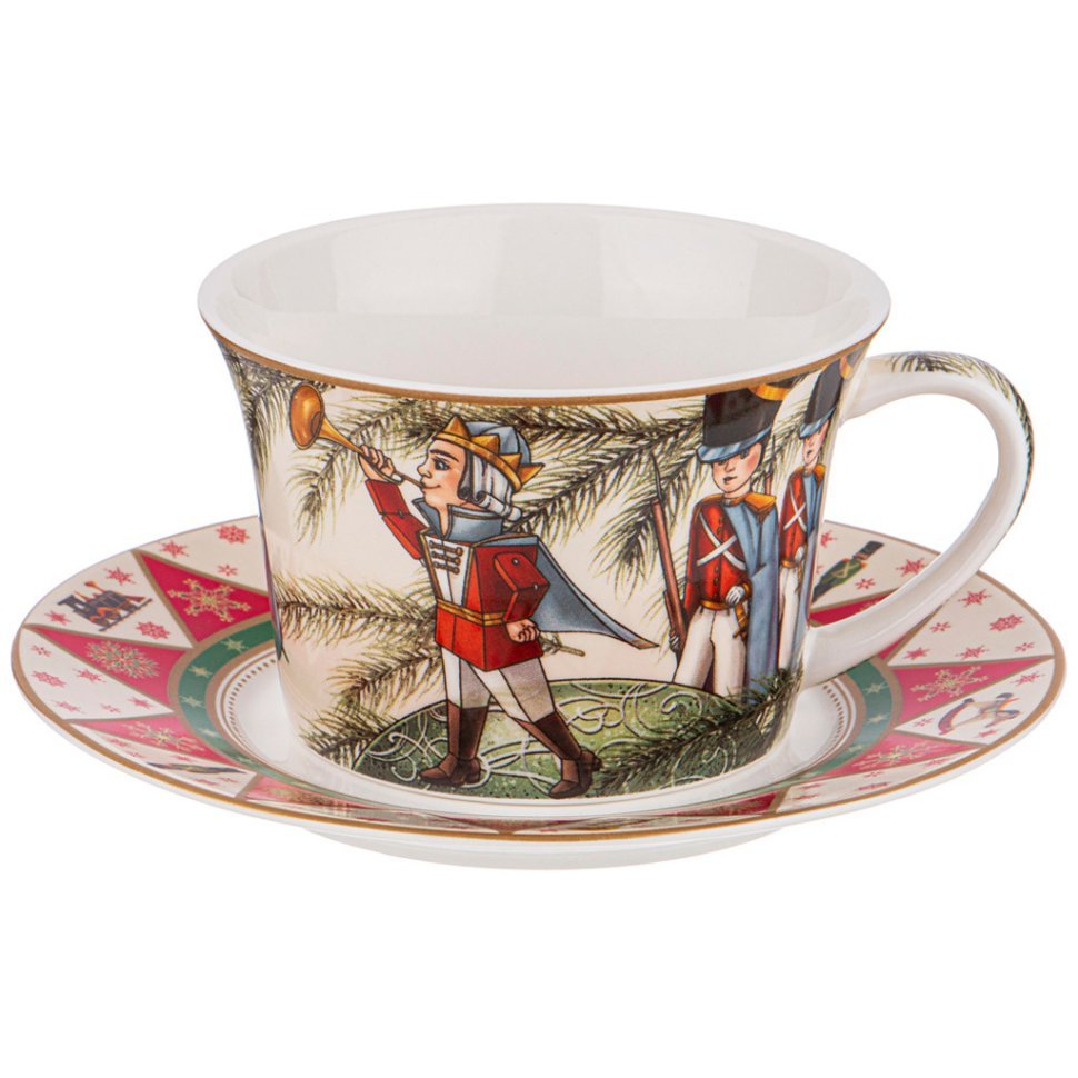 Фото Чайная пара lefard щелкунчик 250 мл (760-750)  - интернет-магазин МегаТерем в Москве