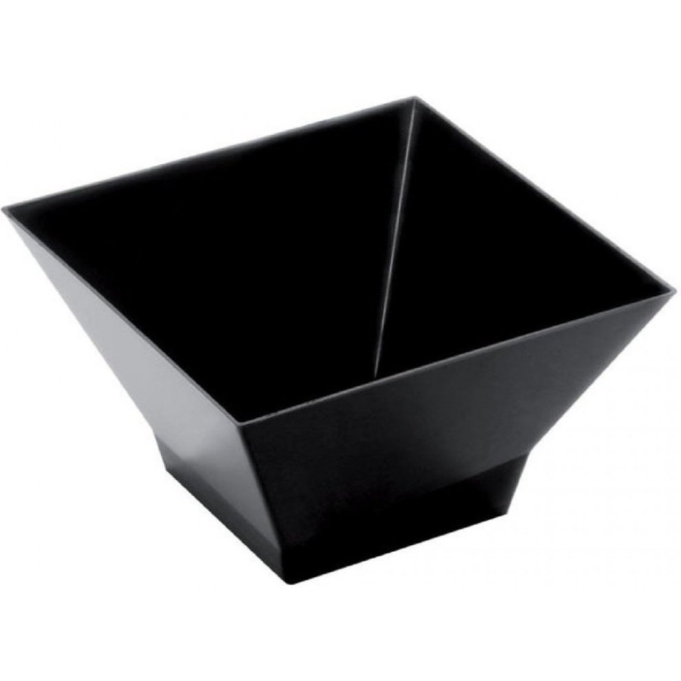 Фото Viejo Valle Набор салатниц для фуршета Pagoda большие черные, 350 мл, 12 шт V8846105-19 - интернет-магазин МегаТерем в Москве