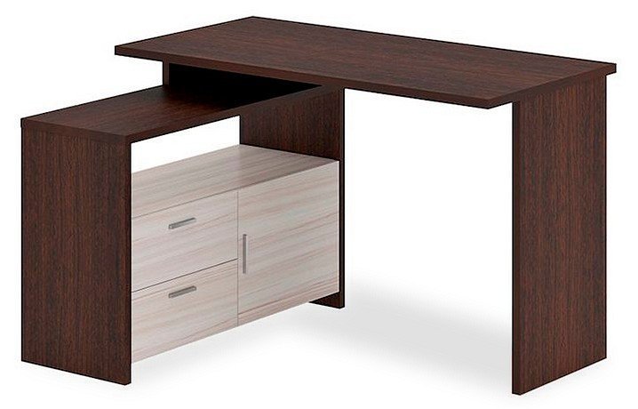 Фото Стол компьютерный Домино Lite СКЛ-ПРЯМ120+ТБЛ MER_SKL-PRYAM120-TBL_VK - интернет-магазин МегаТерем в Москве