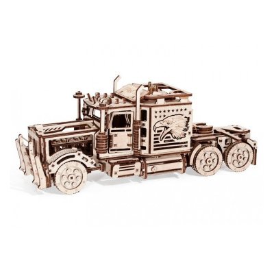 Механический 3D-пазл из дер...
