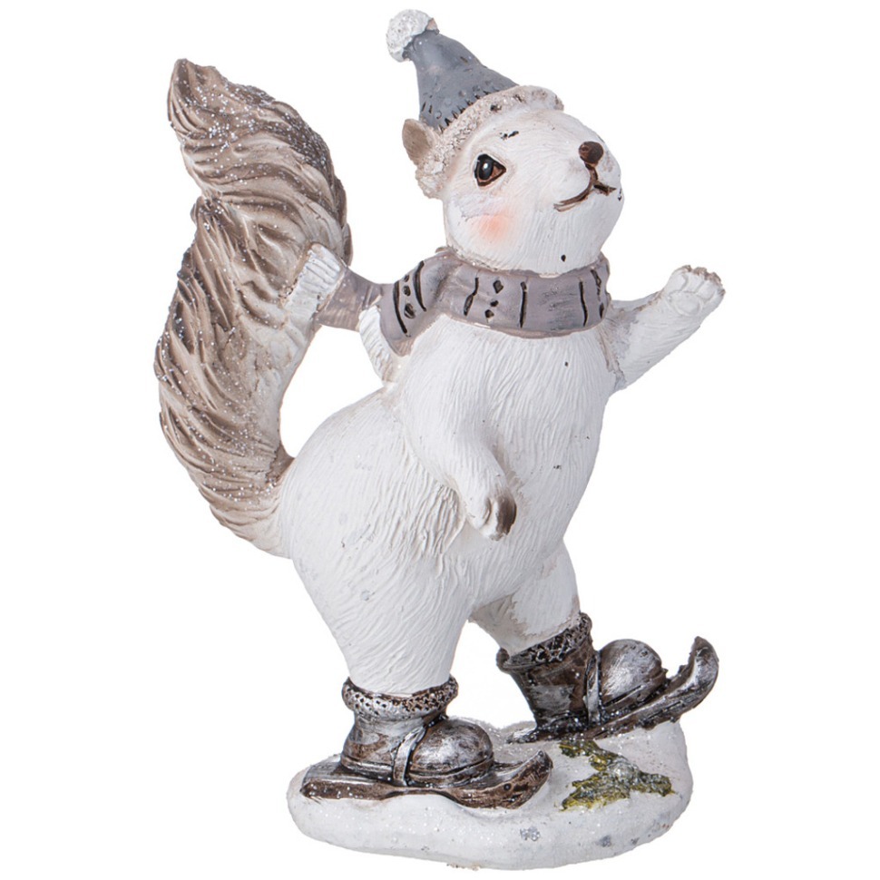 Фото Фигурка белка 9,5*6,5*15 см Lefard (79-241) - интернет-магазин МегаТерем в Москве