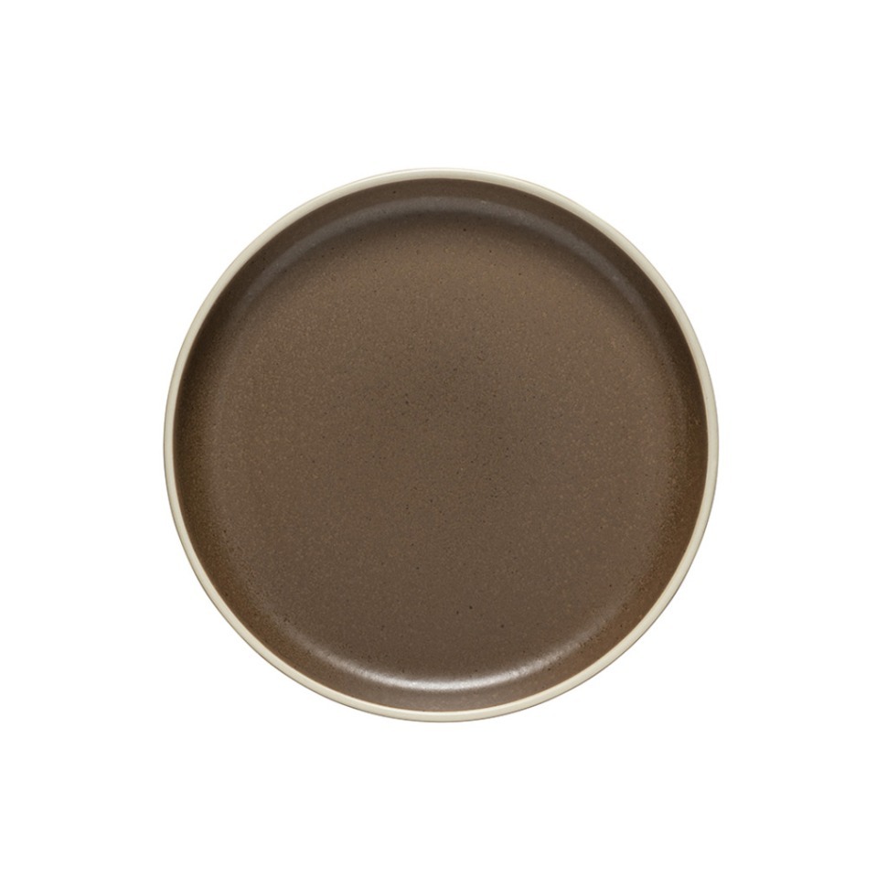 Фото Тарелка SOP231-CHO(SOP231-01018W), 22,8 см, керамика, CHOCOLATE-LATTE, CASAFINA BY COSTA NOVA - интернет-магазин МегаТерем в Москве