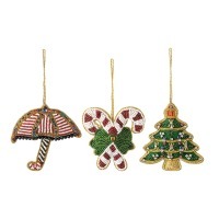 Набор ёлочных украшений christmas blink из коллекции new year essential, 3 шт. (78330)