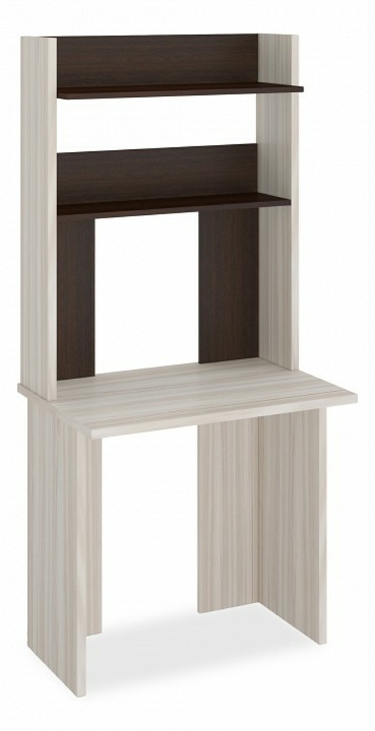 Фото Стол компьютерный Домино Лайт СКЛ-Прям80+НКЛХ80 MER_SKL-Pryam80-NKLH_80_KV - интернет-магазин МегаТерем в Москве