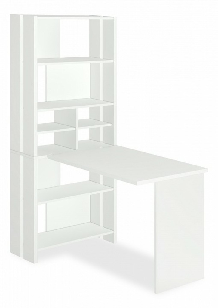 Фото Стол компьютерный Домино Лайт СТЛ-ОВХ+С100Прям без тумбы MER_STL-OVH-S100Pryam_bez_tumby_BE - интернет-магазин МегаТерем в Москве