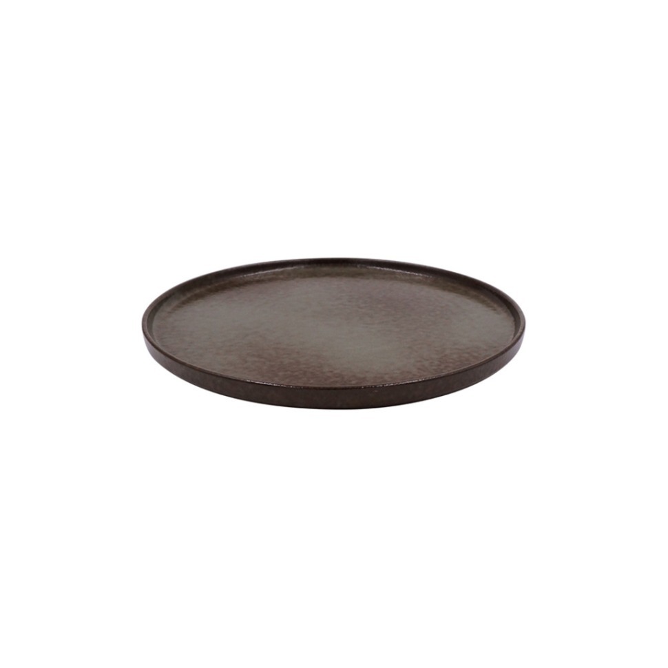 Фото Тарелка L9404-CELADONСНЯТО, 24.5 см, каменная керамика, black, ROOMERS TABLEWARE - интернет-магазин МегаТерем в Москве