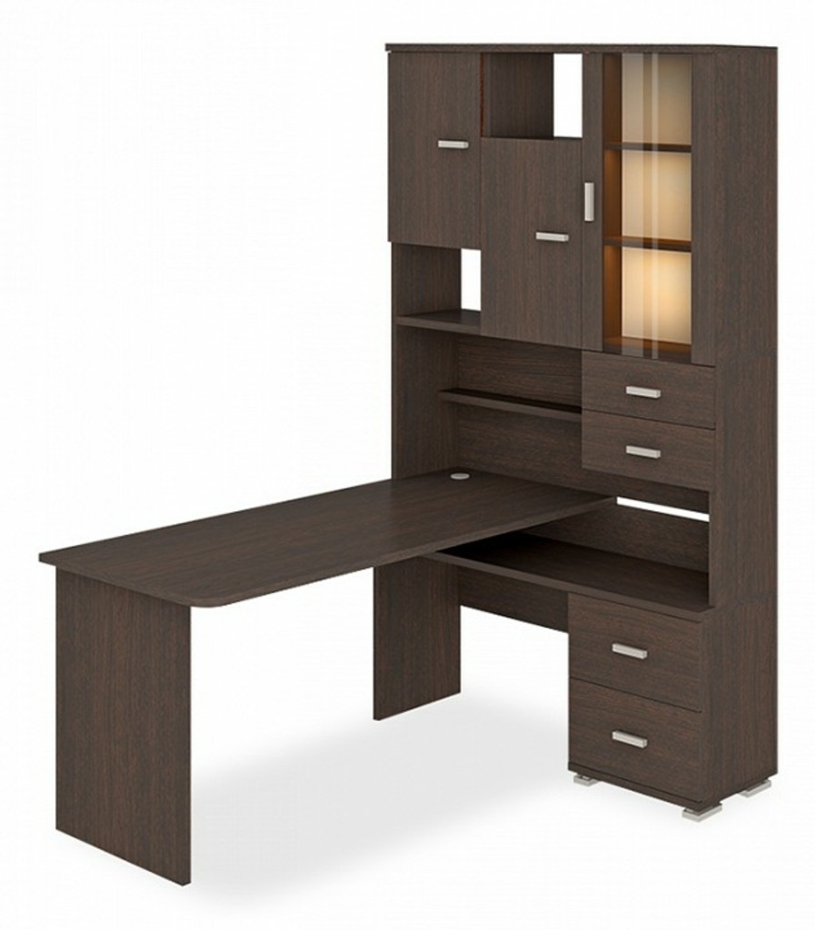 Фото Стол компьютерный Домино СР-620-160 MER_SR-620-160-V-PRAV - интернет-магазин МегаТерем в Москве