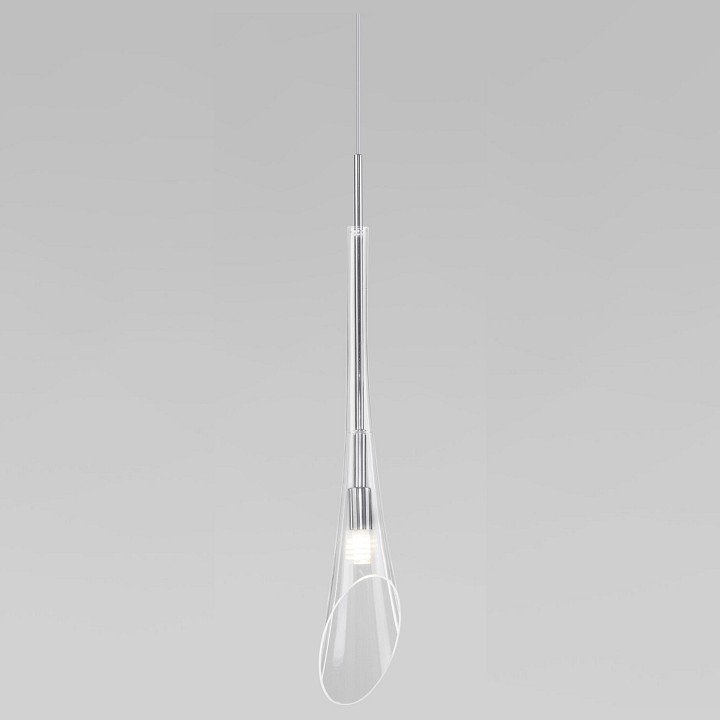 Фото Подвесной светильник Eurosvet Folio 50224/1 прозрачный EV_a058962 - интернет-магазин МегаТерем в Москве