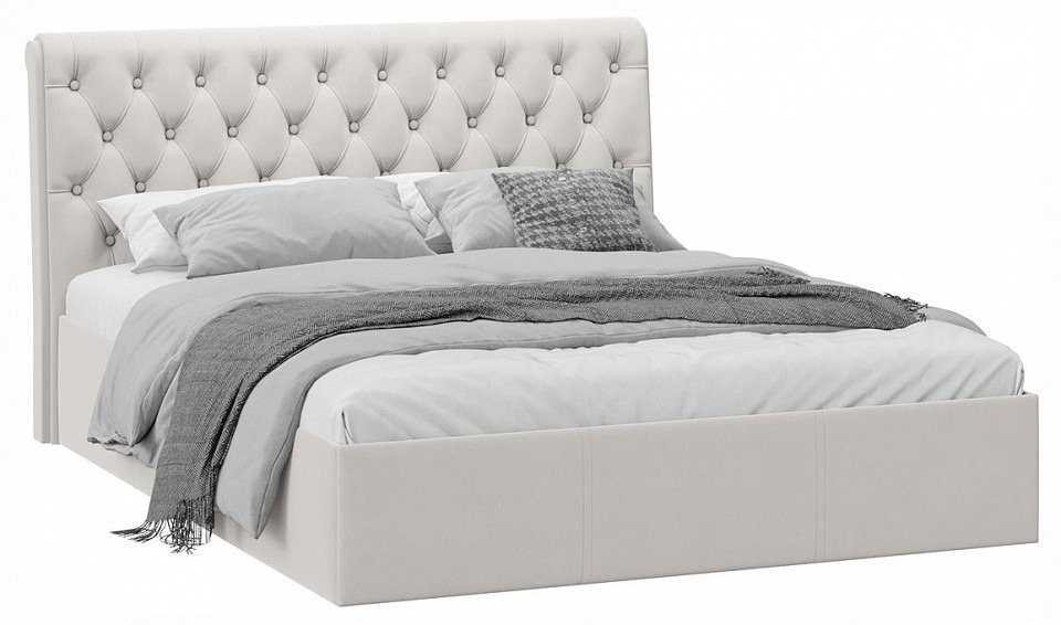 Фото Кровать двуспальная Скарлет с ПМ Тип 1 TRI_240742 - интернет-магазин МегаТерем в Москве