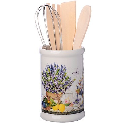 Подставка с кухонными прибо...