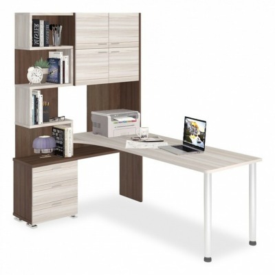 Стол компьютерный Домино СР-500М/190 MER_SR-500M-190-SHKK-CH-LEV