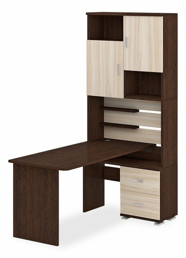 Фото Стол компьютерный Домино СР-720/160 MER_SR-720-160-VKV-PRAV - интернет-магазин МегаТерем в Москве