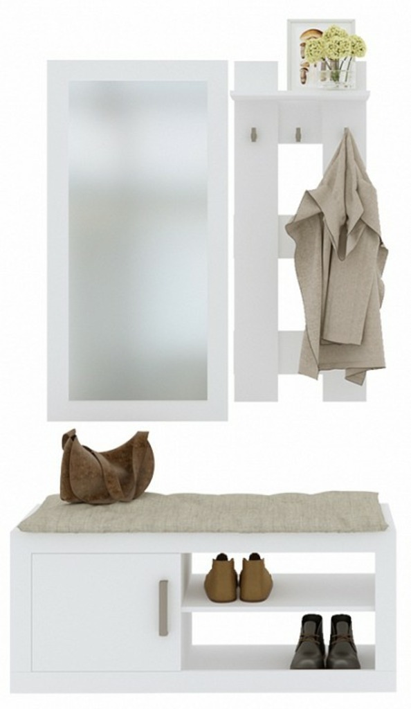 Фото Стенка для прихожей Toivo ТОЙ-ПР 8 MER_TOJ-PR-8-BEBE - интернет-магазин МегаТерем в Москве