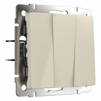 Клавиши для выключателя трехклавишного Werkel слоновая кость W1130003 WRK_a051488