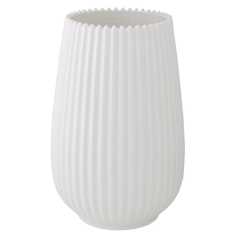 Фото Ваза белого цвета из коллекции edge, 20 см (75162) - интернет-магазин МегаТерем в Москве