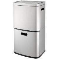 Контейнер мусорный с 2-мя отделениями smart bin, сенсорный, 60 л (78739)