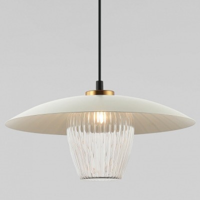 Подвесной светильник Eurosvet Kamari 50259/1 белый/прозрачный EV_a064948