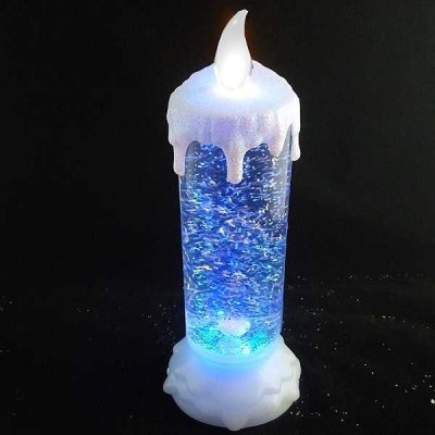 Декор свеча б/о мультиколор...