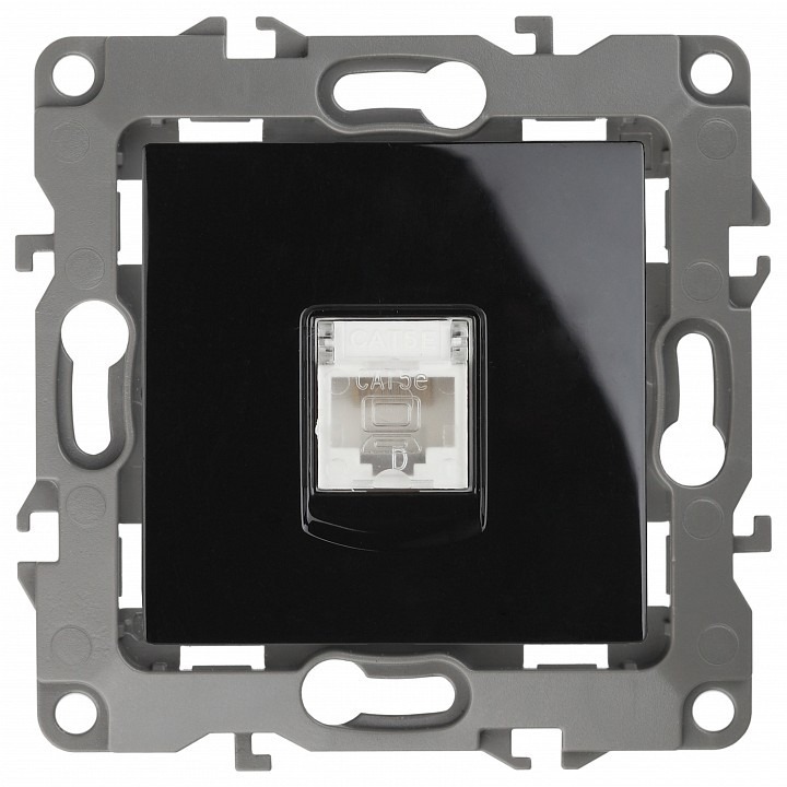 Фото Розетка Ethernet RJ-45 без рамки Эра Эра 12 12-3107-06 ER_B0014728 - интернет-магазин МегаТерем в Москве