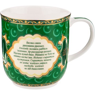 Кружка lefard "сура" 400 мл зеленая (85-1781) 