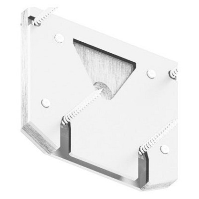 Заглушка для трека Denkirs SMART SLOTT TR2017-WH DK_TR2017-WH