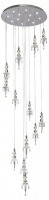Подвесная люстра Newport 8360 8360/800 chrome NWP_M0070007