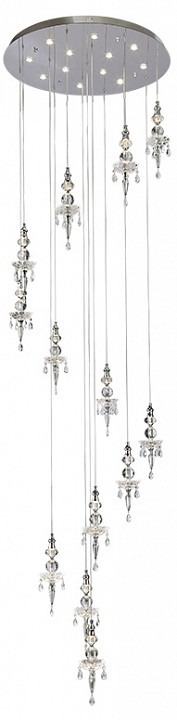 Фото Подвесная люстра Newport 8360 8360/800 chrome NWP_M0070007 - интернет-магазин МегаТерем в Москве